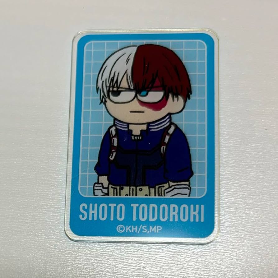 Amazon.co.jp: ヒロ アカ ジロリ アクリルステッカー 轟焦凍